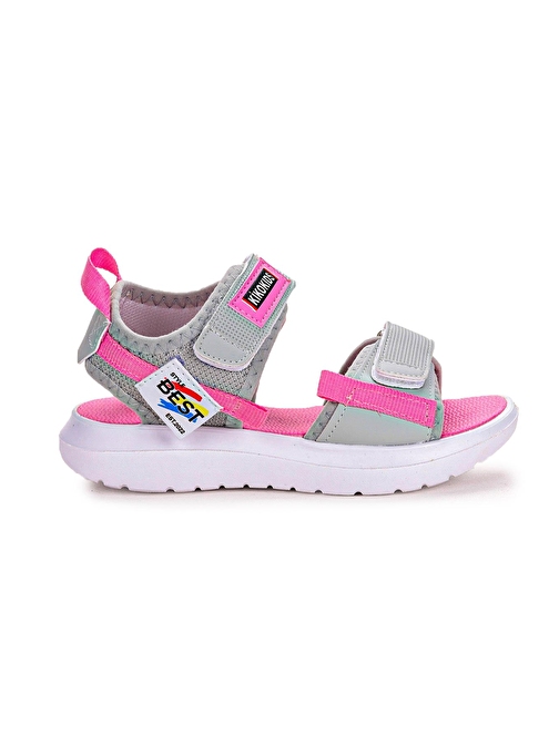 Kiko Kids Cırtlı Yürüyüş Kız/Erkek Çocuk Sandalet 200