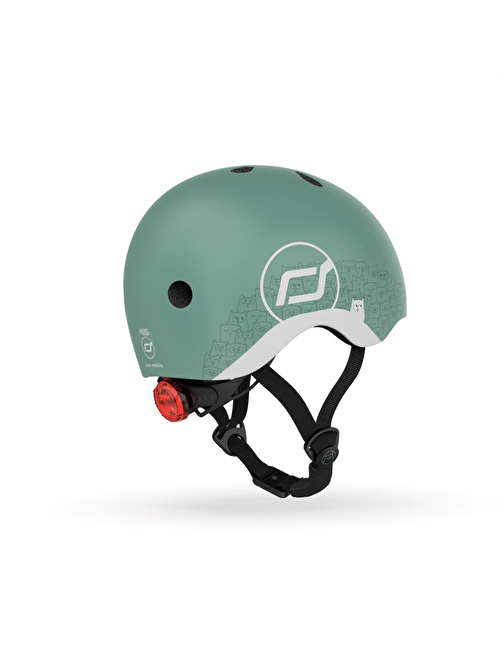 Scoot And Ride 181206-96497 Helmet Reflective Bebek Kaskı XXS - S Yeşil