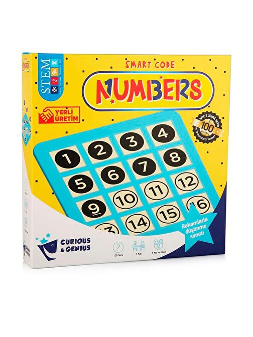 Curious & Genius Pal Numbers Orjinal Zeka Kutu Oyunu 550533