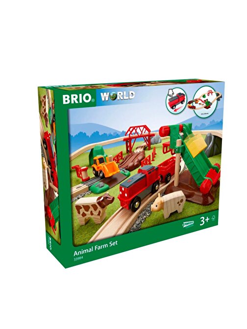 Brio 3398 Hayvan Çiftliği Seti Zeka Akıl Oyunları