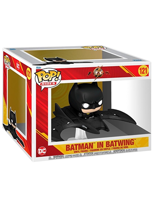 Funko Pop Delüks Movies: The Flash - Rıdes Super Delüks Batman In Batwing Çizgi Film Karakter Figürü