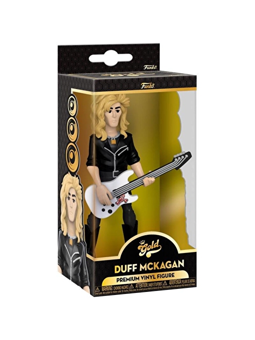 Funko Gold Premium 5: Guns N Roses - Duff McKagan Çizgi Film Karakter Figürü