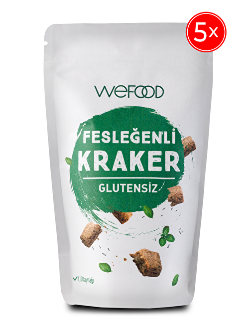 Wefood Fesleğenli Kraker 40 Gr 5'Li