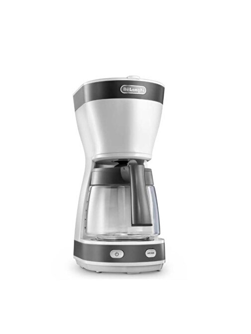 Delonghi ICM 16210.WS 10 Fincan Kapasiteli Filtre Kahve Makinesi Beyaz