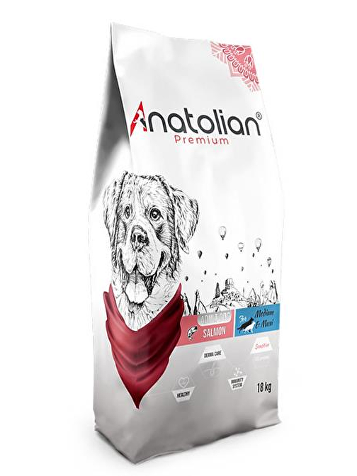 Anatolian Premium Somonlu Yetişkin Köpek Maması 18 Kg