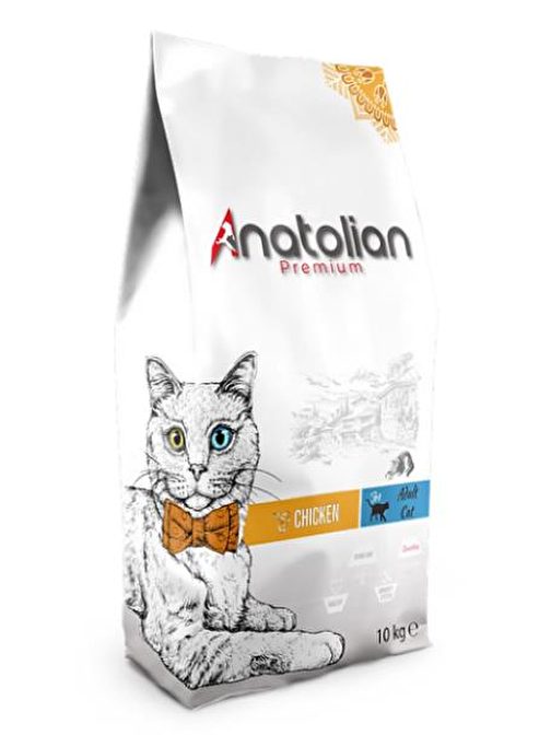 Anatolian Premium Tavuklu Yetişkin Kedi Maması 10 Kg