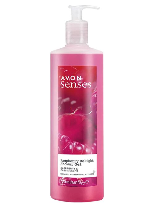 Avon Raspberry Delight Frambuaz Ve Frenk Üzümü Kokulu Duş Jeli 720 ml