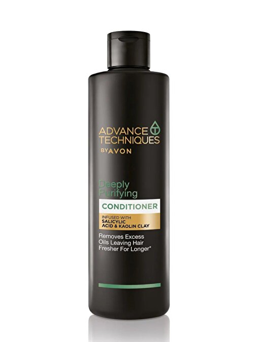 Avon Depply Purifying Yağlı Saç Tipleri İçin Arındırıcı Bakım Sıvı Kadın Saç Kremi 250 ml