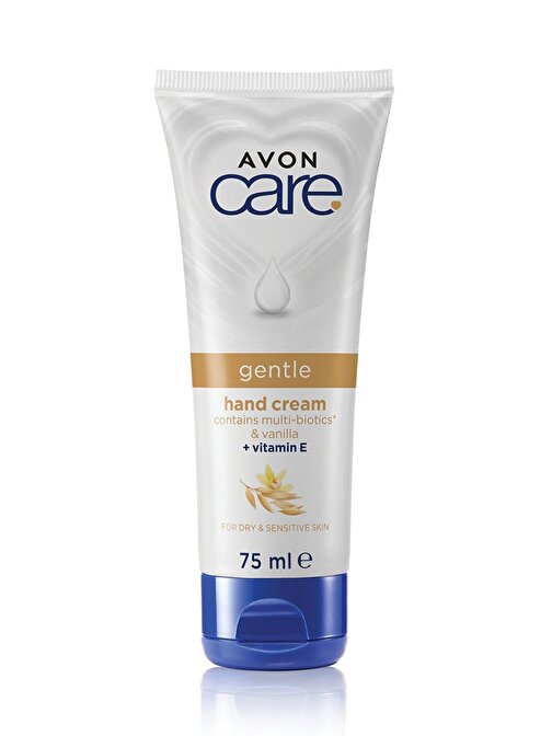 Avon Care Gentle Multi-Biotics & Vanilya Içeren E Vitaminli Kuru Ciltler İçin El Kremi 75 ml