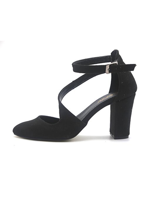 Çepiç-001 Kadın Topuklu Karnıyarık Ayakkabı