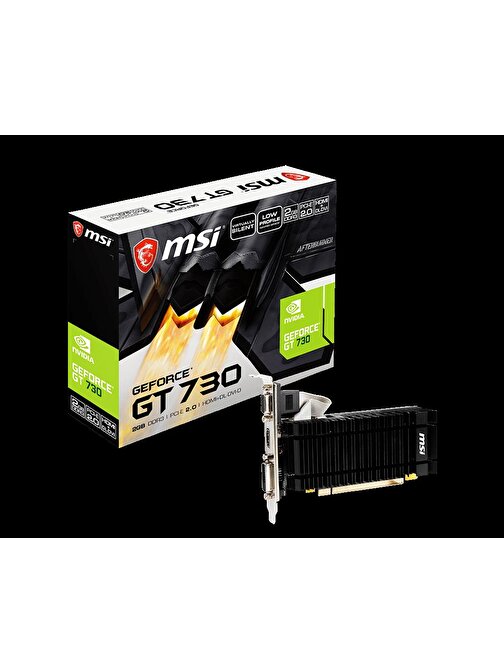 MSI GeForce GT 730 2 GB DDR3 PCle 2.0 64 Bit Ekran Kartı