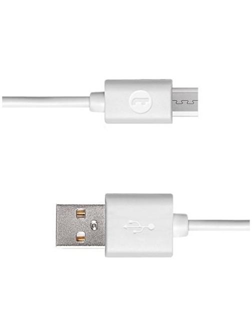 TTEC Taks Universal Micro USB Hızlı Şarj Kablosu 1 m Beyaz