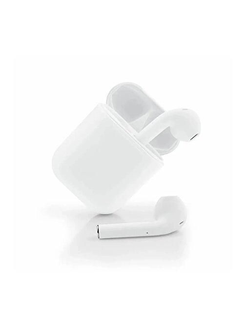 Xiaomi Redmi İphone Samsung Kablosuz Kulak İçi Dokunmatik Bluetooth Kulaklık Beyaz