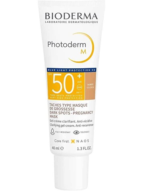 Bioderma Photoderm M Golden Renkli 50 Faktör Güneş Kremi 40 ml