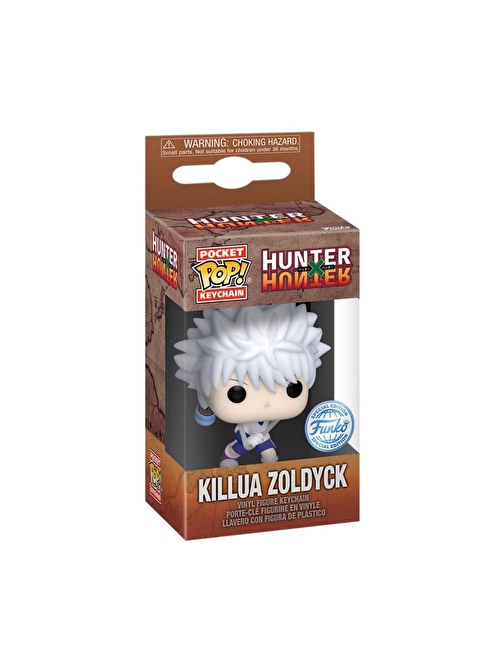 Funko Funko POP Anahtarlık - Animations: Hunter x Hunter - Killua Zoldyck with Yoyo Special Edition