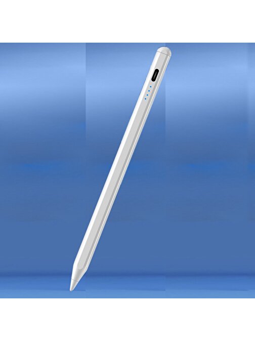 Coverzone Stylus K2260 Universal Dokunmatik Tablet Kalemi Beyaz