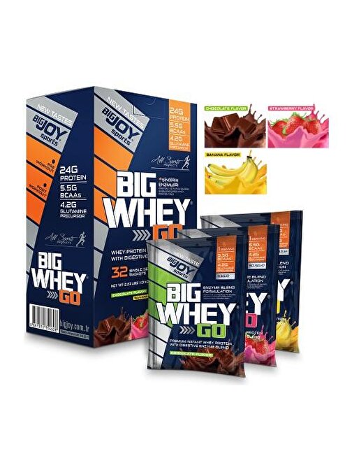 Bigjoy Bigjoy Sports-Bigwheygo Mix 32 Servis 1.04 kg