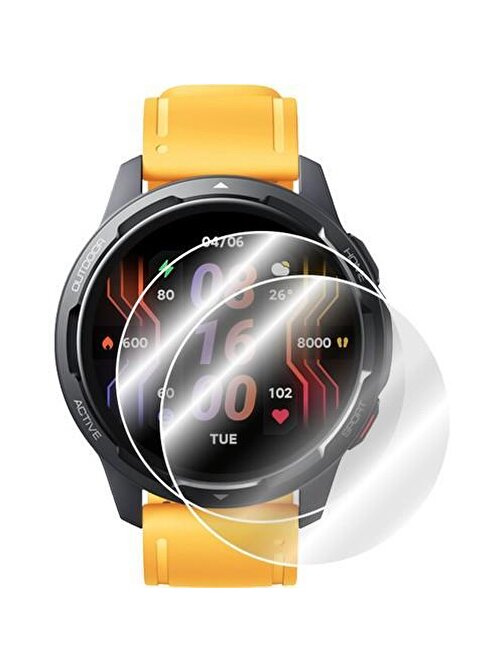 Ecr Mob Xiaomi Watch S1 Active 9H Nano Ekran Koruyucu 2 Adet