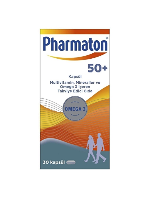 ​​​​​​​Atkinsons  Pharmaton 50 Plus 30 Kapsül