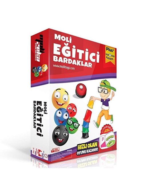 Moli Toys Eğitici Eğlenceli Pratik Bardaklar Çocuklar İçin Zeka Akıl Oyunları