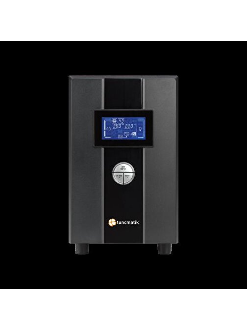 Tunçmatik Newtech Pro3 Online 1000VA Kuru Tip 1 Akülü UPS Kesintisiz Güç Kaynağı