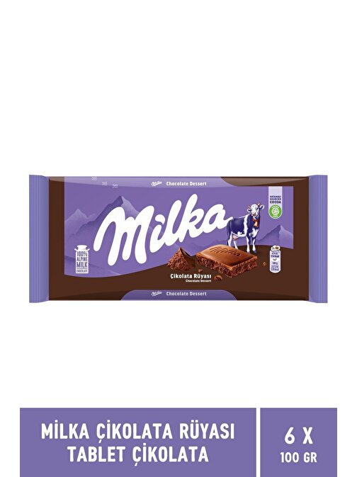 Milka Çikolata Rüyası 100 gr x 6 Adet