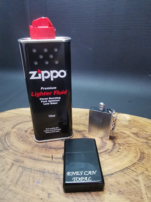 Alsepeteavm İsme Özel Zippo Benzin Zippo Çakmak Ve Zippo Kibrit Çakmak