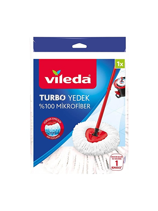 Vileda Turbo Easywring & Clean Mikrofiber Yedek Paspas