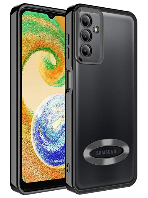 Musal Galaxy A34 Kılıf Köşeleri Renkli Şeffaf Kamera Korumalı Silikon Luxury Kapak