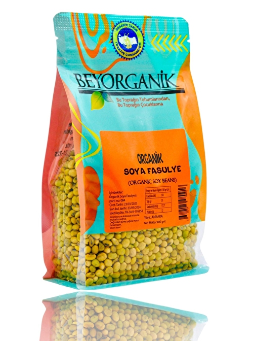 Beyorganik Organik Soya Fasulye 400 gr