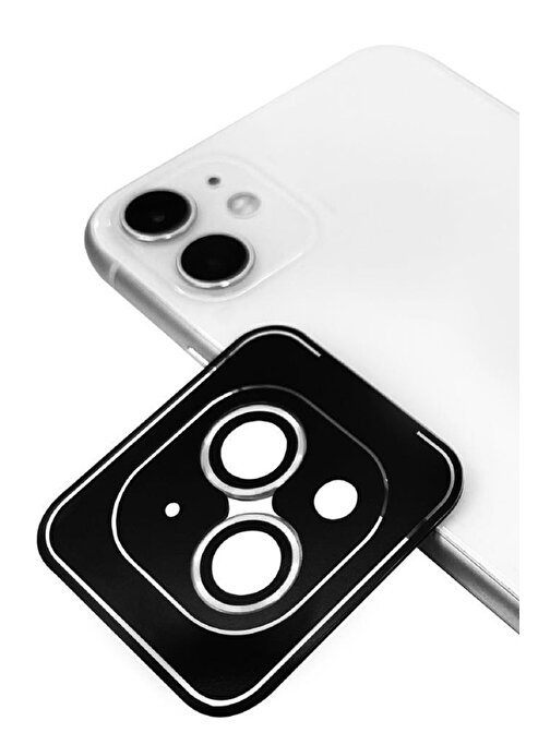Musal CL-11 Apple iPhone 14 Plus Safir Kamera Lens Koruyucu Gümüş