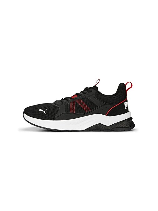 Puma 389213 Anzarun 2.0 Siyah-Beyaz-Kırmızı Erkek Spor Ayakkabı