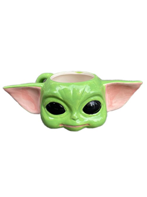 Netavantaj Baby Yoda Özel Tasarım 3D Kupa Mug