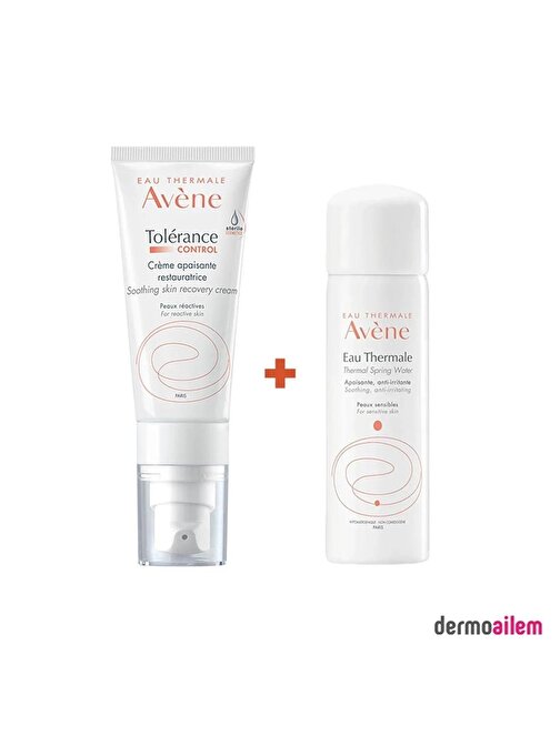 Avene Tolerance Control Soothing Skin Recovery Cream 40 ml Termal Su 50 ml Hediyeli
