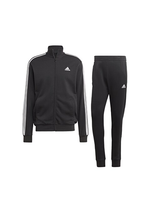 Adidas M 3S Ft Tt Ts Erkek Günlük Eşofman Takımı Ic6766 Siyah XS