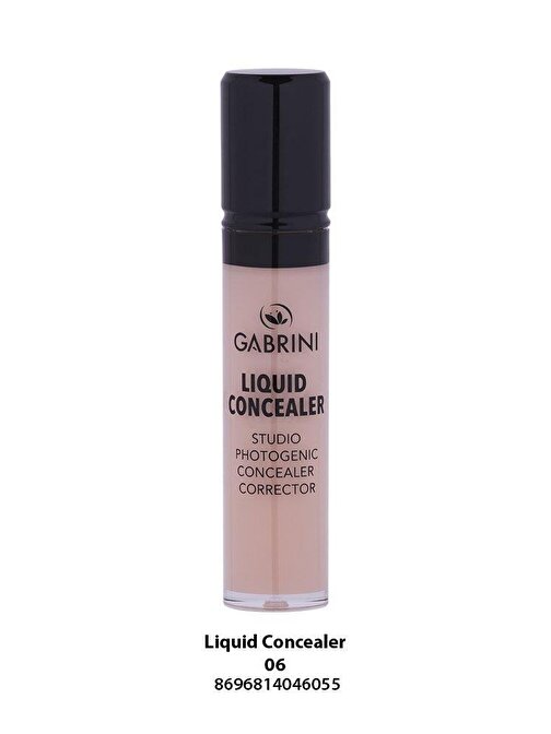 Gabrini Yüksek Kapatma Özellikli Liquid Concealer Göz Altı Kapatıcısı 06