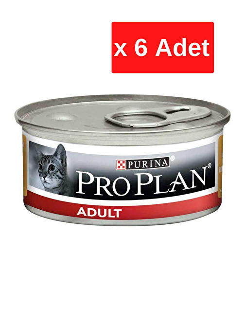 Pro Plan Tnk Tavuklu Yetişkin Kedi Konserve 85 gr X 6 Adet