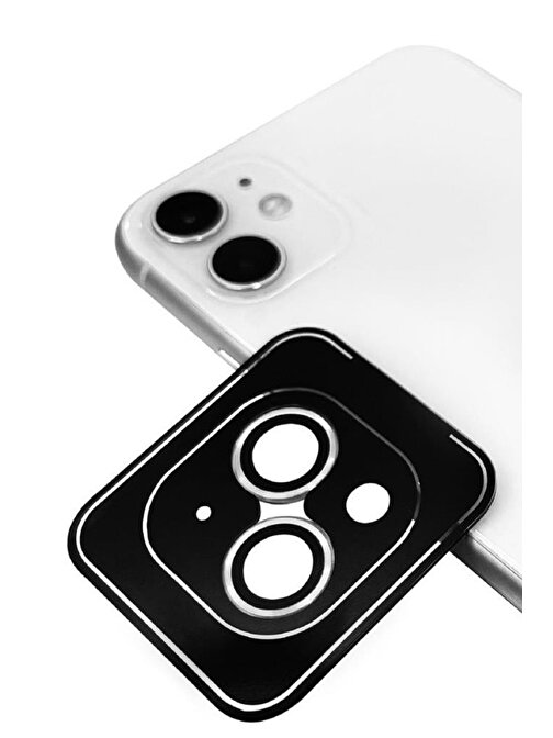 Musal CL-11 Apple iPhone 11 Safir Kamera Lens Koruyucu Gümüş
