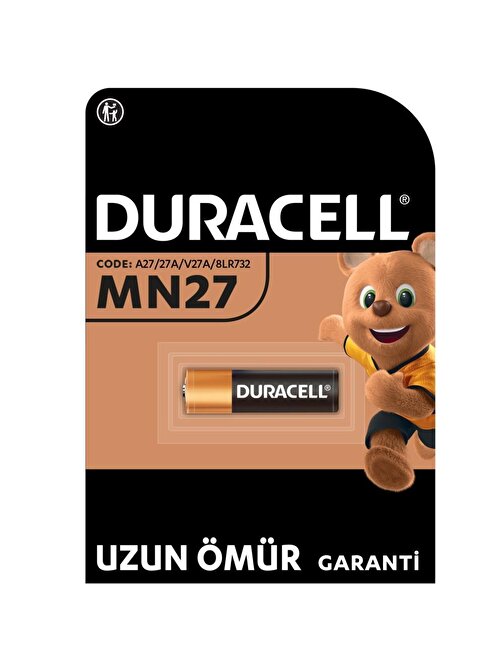 Duracell Mn27 Özel Alkalin Pil 12V Paket A27 / 27A / V27A / 8Lr732