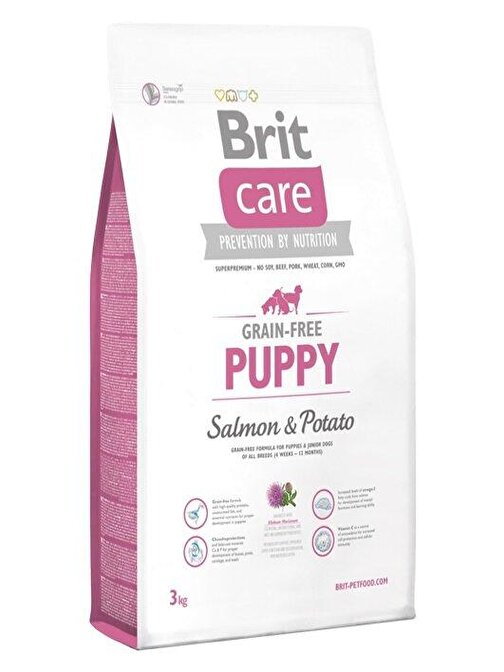 Brit Care Puppy Somon Ve Patatesli Yavru Köpek Maması 3 Kg