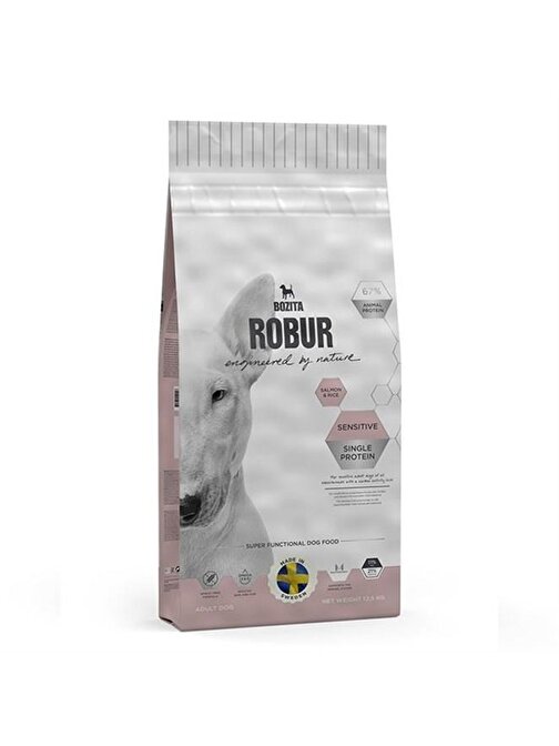 Bozita Robur Proteinli Somonlu Tahılsız Köpek Maması 12.5 Kg