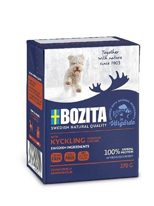 Bozita Puppy Yavru Naturals Tavuklu Köpek Konservesi 370 Gr.