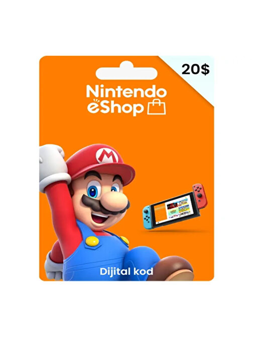 Nintendo Eshop Card 20 USD