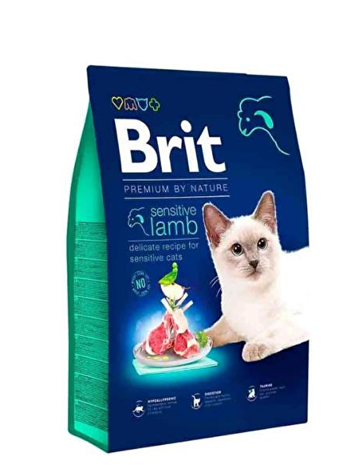 Brit Premium By Nature Cat Sensitive 8 Kg