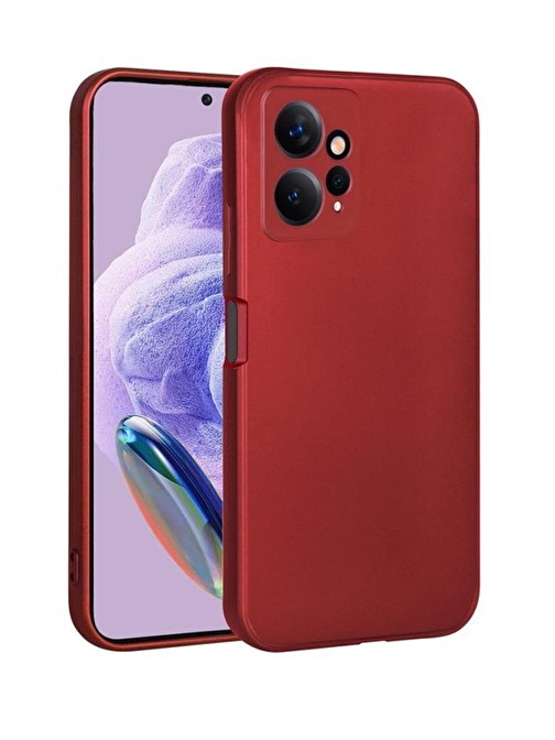 Musal Xiaomi Redmi Note 12 4G Kılıf Kamera Çıkıntılı Soft Silikon