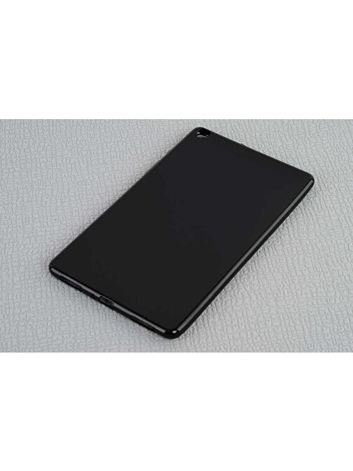 Gpack Arkası Buzlu Lüks Koruma S1 Samsung Galaxy Tab A 8.0 2019 T290 Uyumlu 8 inç Tablet Kılıfı Siyah
