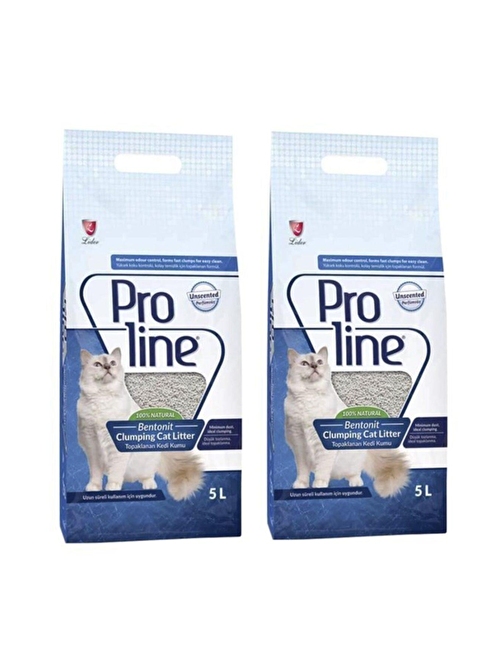 Proline Kokusuz Kedi Kumu 5 Lt X 2 Adet