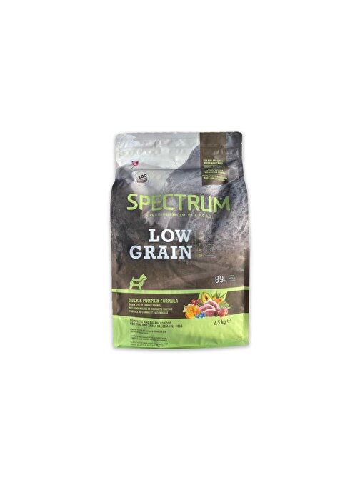 Low Grain Ms Breed Ördeki&Balkabaklı Küçük Irk Yetişkin Köpek Maması 2.5 Kg