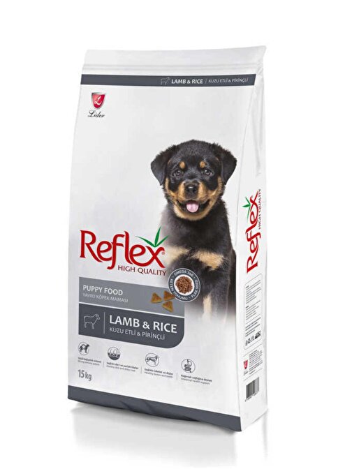 Puppy Lamp&Rice Kuzu Etli & Pirinçli Yavru Köpek Maması 15 Kg