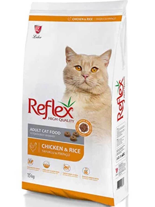 Tavuklu & Pirinçli Yetişkin Kedi Maması 15Kg